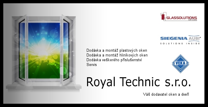 Royal Technic s.r.o - dodávka a montáž plastových oken, dveří a příslušenství